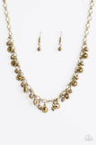 A62 - City Couture Brass Necklace by Paparazzi Accessories on Fancy5Fashion.com