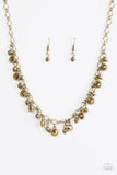 A62 - City Couture Brass Necklace by Paparazzi Accessories on Fancy5Fashion.com