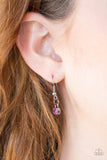 A95 - Stop, Teardrop, and Roll Pink Necklace by Paparazzi Accessories on Fancy5Fashion.com