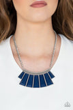 A63 - Glamour Goddess Blue Necklace by Paparazzi Accessories on Fancy5Fashion.com