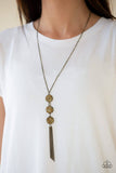 A389 - Triple Shimmer White Necklace by Paparazzi Accessories on Fancy5Fashion.com