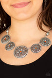 A324 - Written in the STAR LILIES Necklace by Paparazzi Accessories on Fancy5Fashion.com