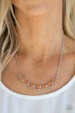 A82 - Serenely Scalloped Necklace by Paparazzi Accessories on Fancy5Fashion.com
