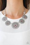 A324 - Written in the STAR LILIES Necklace by Paparazzi Accessories on Fancy5Fashion.com