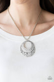 A16 - Texture Trio Silver Necklace by Paparazzi Accessories on Fancy5Fashion.com