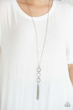 A266 - Diva in Diamonds Silver Necklace by Paparazzi Accessories on Fancy5Fashion.com