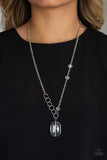 A384 - Never A Dull Moment, Paparazzi White Necklace by Paparazzi Accessories on Fancy5Fashion.com
