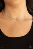 A99 - Gotta Split Choker Necklace by Paparazzi Accessories on Fancy5Fashion.com