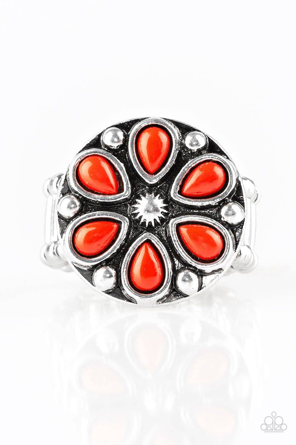C104 - Color Me Calla Lily Ring by Paparazzi Accessories on Fancy5Fashion.com