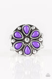 C104 - Color Me Calla Lily Ring by Paparazzi Accessories on Fancy5Fashion.com