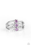 C106 - Triple Crown Winner, Paparazzi Purple Ring by Paparazzi Accessories on Fancy5Fashion.com