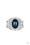 C125 - Glittering Go-Getter Blue Ring by Paparazzi Accessories on Fancy5Fashion.com