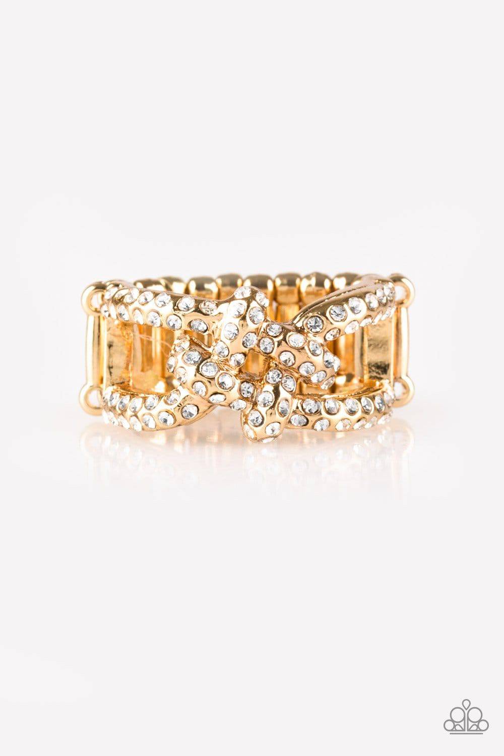 C9 - Can Only go UPSCALE From Here Ring by Paparazzi Accessories on Fancy5Fashion.com
