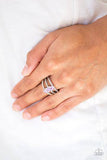 C106 - Triple Crown Winner, Paparazzi Purple Ring by Paparazzi Accessories on Fancy5Fashion.com