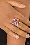 C104 - Color Me Calla Lily Ring by Paparazzi Accessories on Fancy5Fashion.com