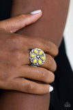 C104 - Color Me Calla Lily Ring by Paparazzi Accessories on Fancy5Fashion.com