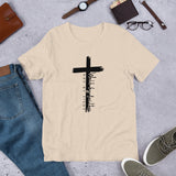 Walk by Faith not by Sight Unisex T-shirt by Fancy5Fashion on Fancy5Fashion.com